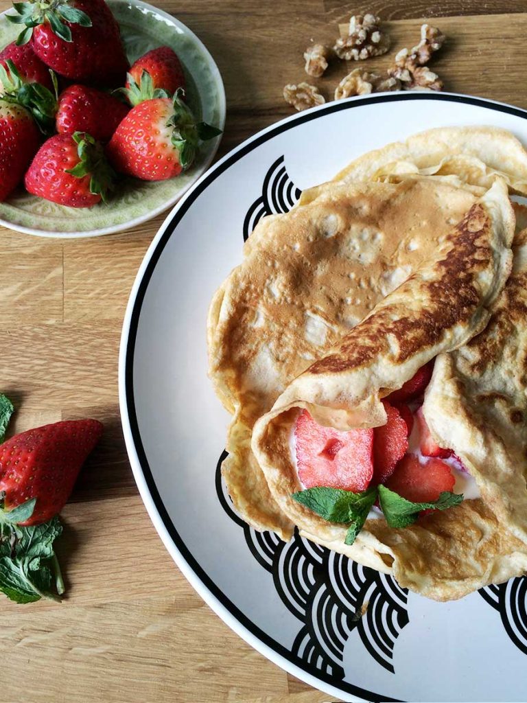 ProteinCrepes Glutenfreies Fitness Frühstück • Holistic Fitness